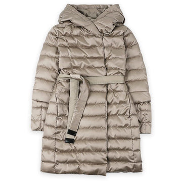 MaxMara Women No-Buff Reversible Belted Padded Coat (Mocha) 2529496055600 070 148639049 [P]