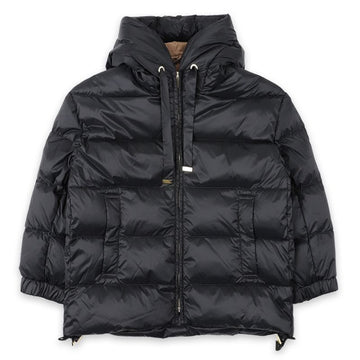 MaxMara Women's Felice Hooded Padded Jacket (Black) 2529486155600 004 148675364 [P]