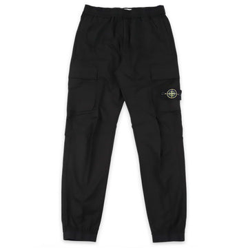 STONE ISLAND Herren Cargo Jogginghose mit Wappen Patch (Schwarz) L1S15 3100031 S0003 V0029 150976121 [P]