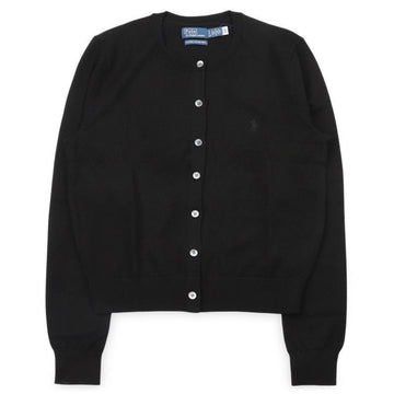 POLO RALPH LAUREN Damen Pony Logo Rundhals Cardigan (Schwarz) 211977954 002 151634720 [P]