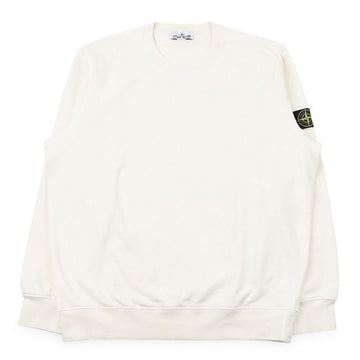 STONE ISLAND メンズワッペンパッチレギュラーフィットクルーネックスウェットシャツ アイボリー L1S15 6100060 S0051 V0093 151634859 [P]