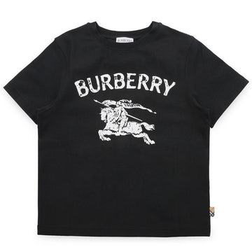 BURBERRY キッズ EKD ロゴ プリンティング 半袖 Tシャツ (ブラック) 8117667 A1189 8,10Y 152230072 [P]