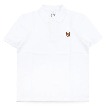 Maison Kitsune Men's Fox Head Patch PK Short Sleeve (White) PM00209KP0002 P100 152779619 [P]