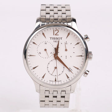 Tissot Men's Watch with White Dial 42mm Stainless Steel 158581497 [P]