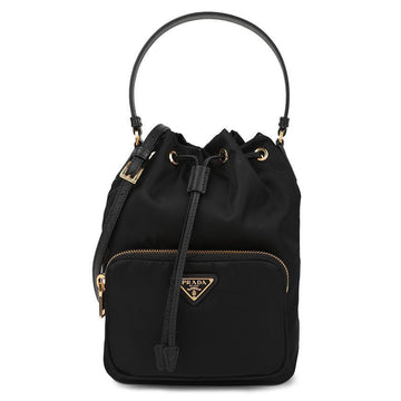 Prada Duet Nylon Bucket Bag 151168807 [P]