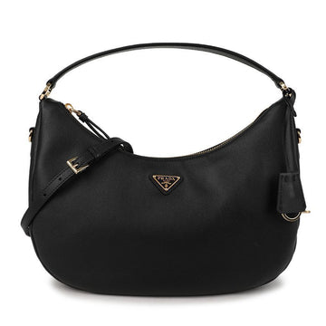Prada Triangle Logo Leather Shoulder Bag 151168939 [P]