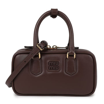 MIU MIU レザー ミニ バッグ 5BP088-ACR3-F0NBL-OOO 151169209 [P]