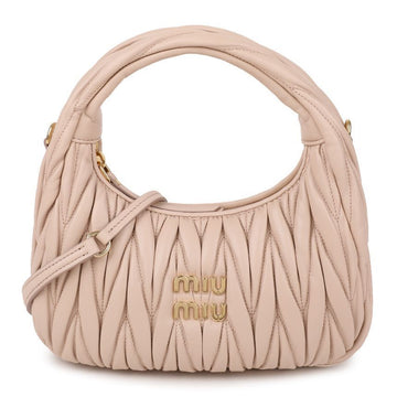 MIU MIU Hobo-Tasche aus Napa-Leder 5BC125-AN88-F0236-OOY 151169261 [P]