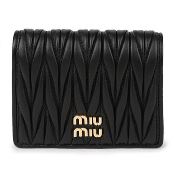 Miu Miu Napa Leather Compact Wallet 151169273 [P]
