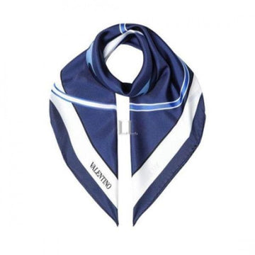 Valentino V Logo Silk Scarf 152200488 [P]