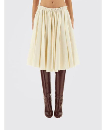 AMI Wool Midi Corolla Skirt FSK444 WV0058 185 152200737 [P]