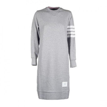 Thom Browne 4-Bar Stripe RWB Tab Loopback Dress 152200991 [P]