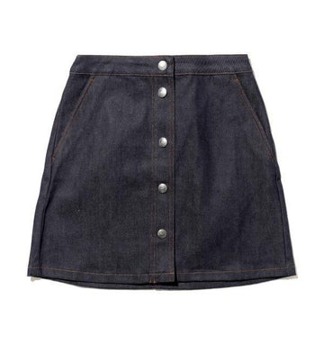 APC Denim Mini Skirt 152201324 [P]