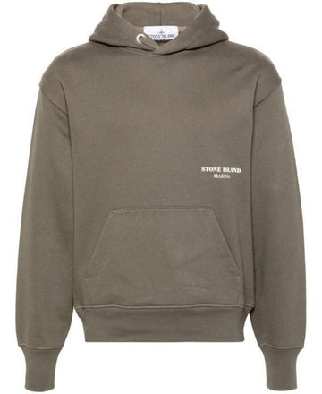 STONE ISLAND コットンフリースフードスウェットシャツマリ8115638X5V0075 152201633 [P]