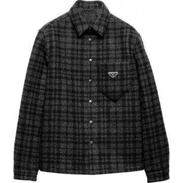 PRADA ウール シャツ ジャケット SC554M 144S F0308 152202963 [P]