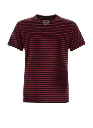 PRADA トライアングルコットンTシャツ 152202989 [P]