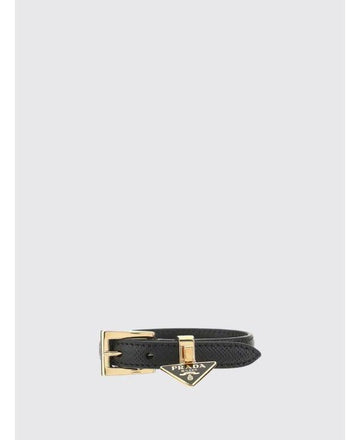 Prada Saffiano Triangle Logo Bracelet 152203313 [P]