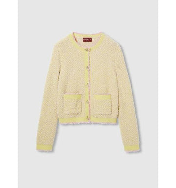 Gucci Cotton Blend Cardigan 152203341 [P]