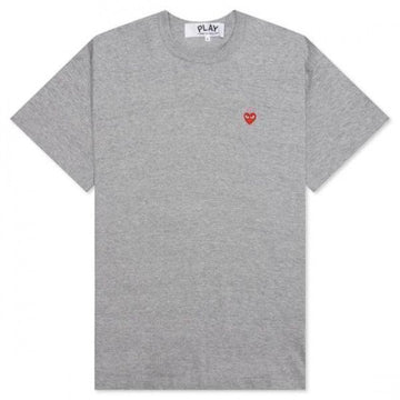COMME DES GARCONS スモール レッドハート ワッペン 半袖 T シャツ AZ T306 051 1 152203565 [P]