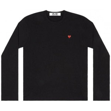 Comme Des Garcons Small Heart Patch Long Sleeve T-Shirt 25FW 152203599 [P]