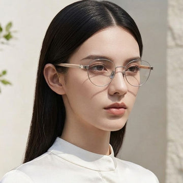 KENZO KZ50153F 016 ラウンド シルバー メタルフレーム 63502305 [P]