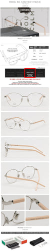 KENZO KZ50153F 016 Runde Silber Metallgestell 63502305 [P]