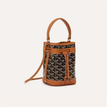 GOYARD プチフロットバケットバッグ PEFLOTMINTY01CL03P / レディーストート兼ショルダーバッグ 158587788 [P]