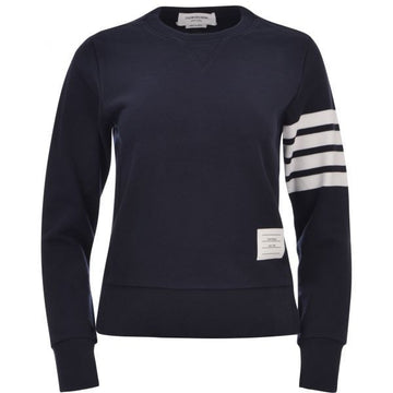 THOM BROWNE 26SS klassische Loopback 4-Streifen Sweatshirt (FJT002A 00535 415) 136538423 [P]