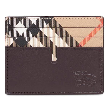 BURBERRY 26SS Tall Pop Check Card Case (8118918) 157399110 [P]