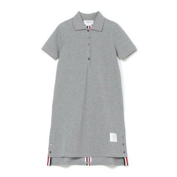 Thom Browne Classic Pique Stripe Polo Dress 156570654 [P]