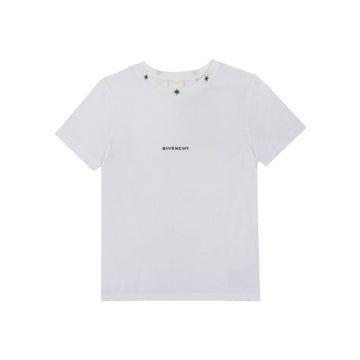 Givenchy Short Sleeve Akita Type Logo Kids T-Shirt H30733 10P 140279186 [P]