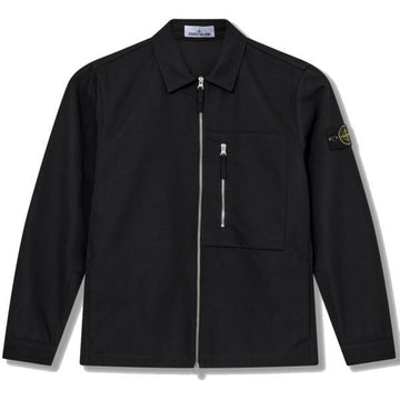 Stone Island Cotton Nylon Drill Overshirt 120574942 [P]