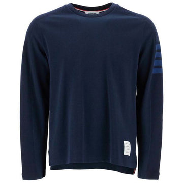 THOM BROWNE Milano Baumwolle 4 Streifen T-Shirt stamp: MJS245B 07323 415 146993240 [P]