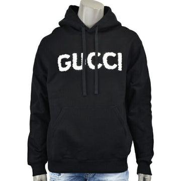 Gucci Embroidered Detail Cotton Jersey Hooded Sweatshirt 149483613 [P]