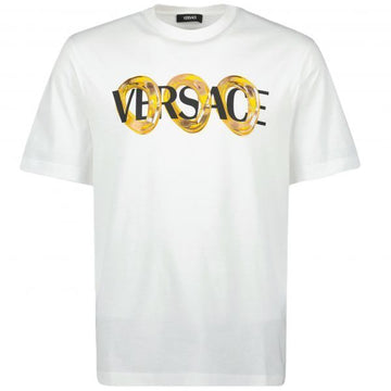 Versace Maxi Chain Logo T-Shirt 157145812 [P]