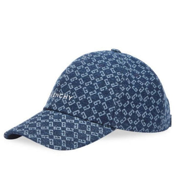 GIVENCHY Denim Monogram 72 Logo Cap 157145865 [P]