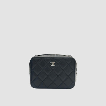 CHANEL Mini Camera Bag Caviar Black Crossbody AP2426 31 Series 158602922 [P]