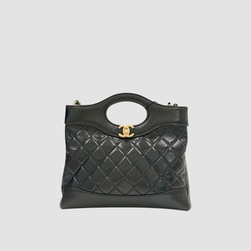 CHANEL 31 Mini Tasche Schwarz AS4133 mit eingebautem Chip 158602194 [P]