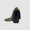 CHANEL Season Coin Flap Bag Chain Black AS4000 158604731 [P]