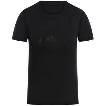 MONCLER T-Shirt mit Kristall-Logo 157152781 [P]