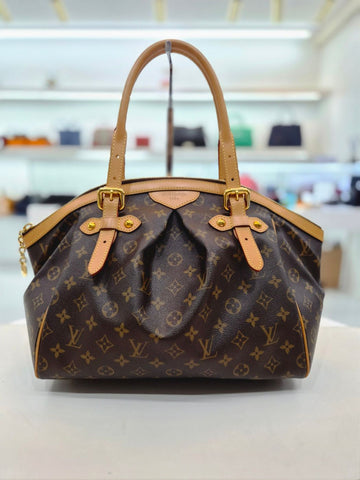 LOUIS VUITTON Monogram Tivoli GM Tote- und Schultertasche M40144 158606567 [P]
