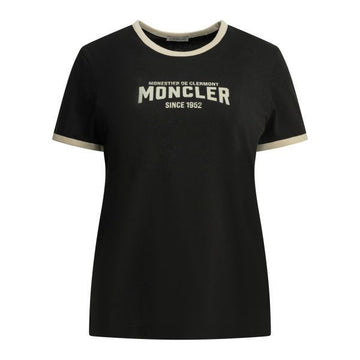Moncler Flocked Logo Jersey T-Shirt 157144646 [P]