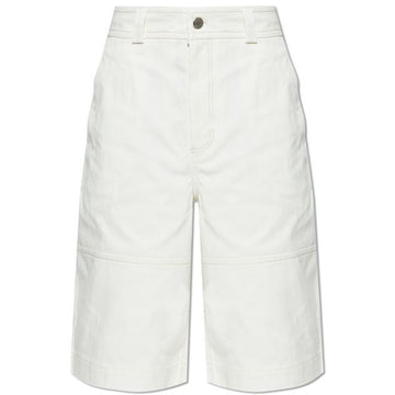AMI Cotton Worker Bermuda Shorts 157145915 [P]