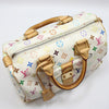 LOUIS VUITTON モノグラム ホワイト マルチ スピーディ30 トートバッグ M92643 158607150 [P]