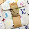 LOUIS VUITTON モノグラム ホワイト マルチ スピーディ30 トートバッグ M92643 158607150 [P]