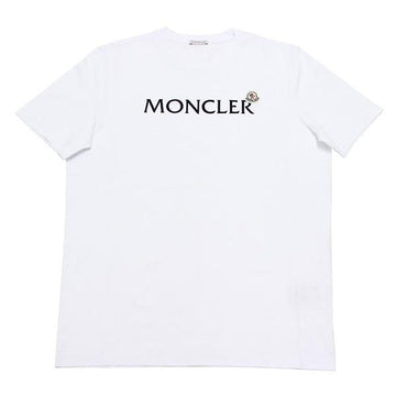 Moncler Cotton T-Shirt with Flock Logo 157152501 [P]