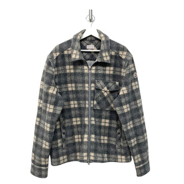 MONCLER Overshirt-Jacke mit Schottenmuster [XL] 25FW H00390 158607309 [P]