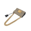 GUCCI 409487 GG Supreme Padlock Kleine Umhängetasche 37556-2 158608095 [P]