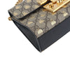 GUCCI 409487 GG Supreme Padlock Kleine Umhängetasche 37556-2 158608095 [P]
