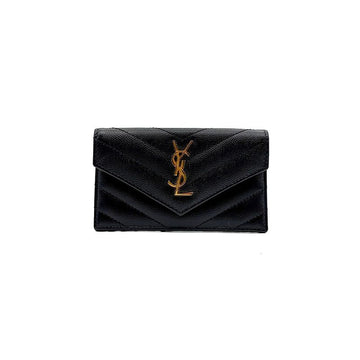 Saint Laurent Monogram Flap Card Holder (612808) L425473 158608110 [P]